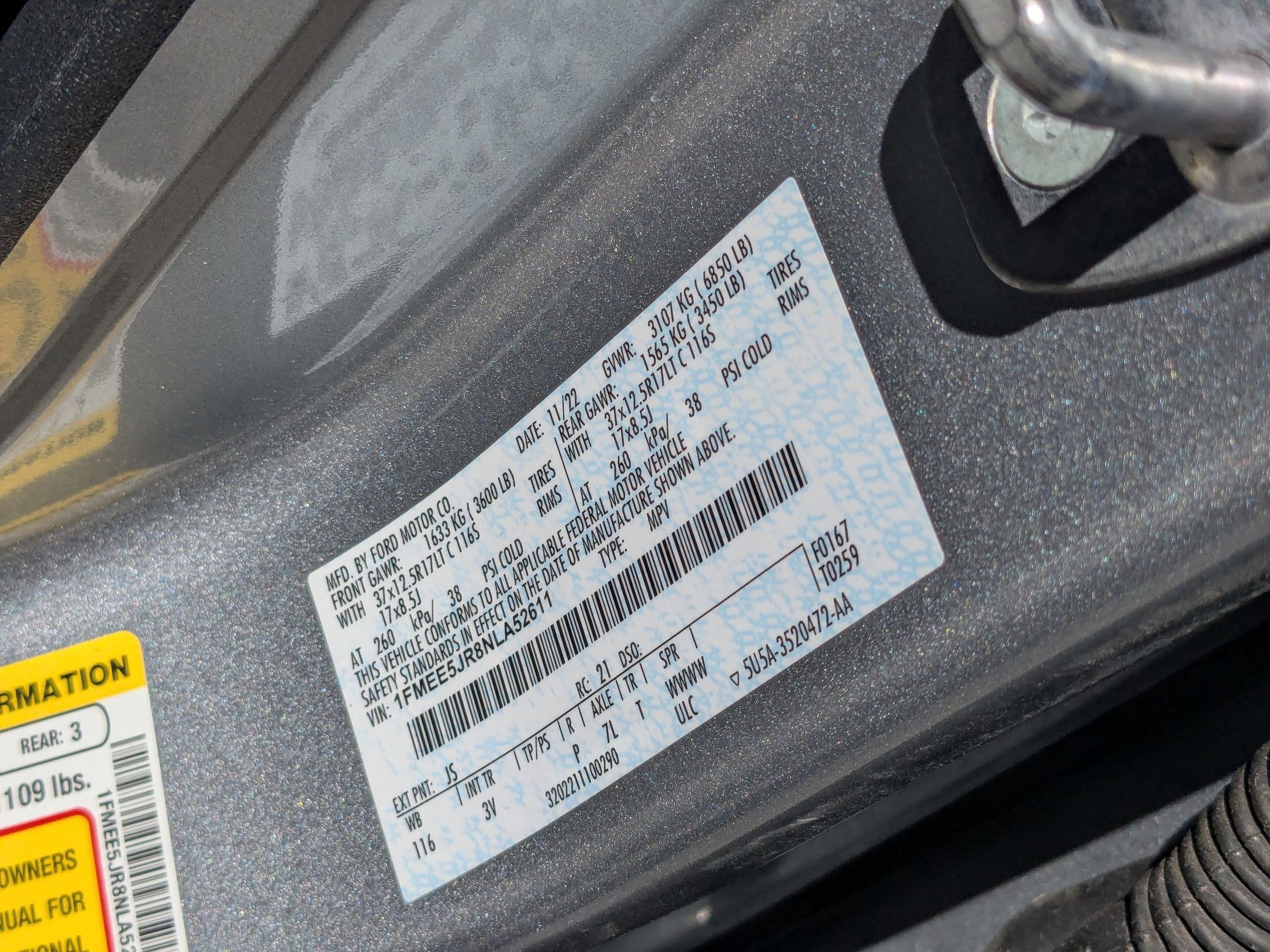 Certified 2022 Ford Bronco Raptor image 39