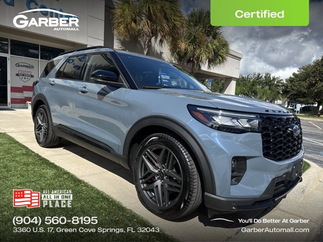 Certified 2025 Ford Explorer ST w/ Sun And Sound Package