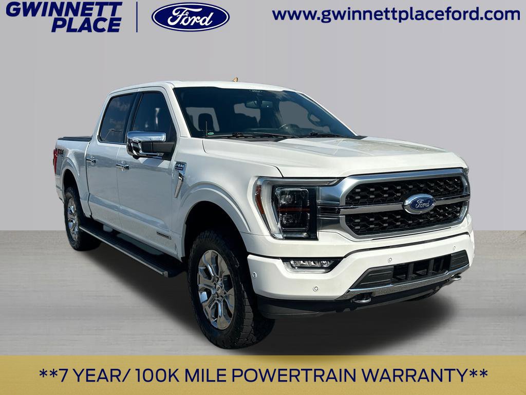 Certified 2022 Ford F150 Platinum w/ Equipment Group 701A High AWD/4WD image 3