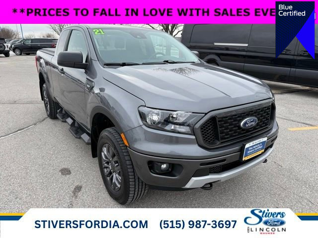 Certified 2021 Ford Ranger XLT w/ Equipment Group 301A Mid