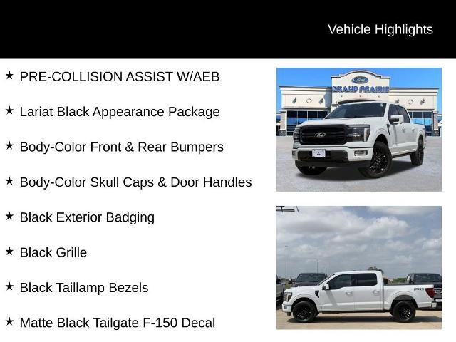 Certified 2024 Ford F150 Lariat w/ Equipment Group 502A High AWD/4WD image 11