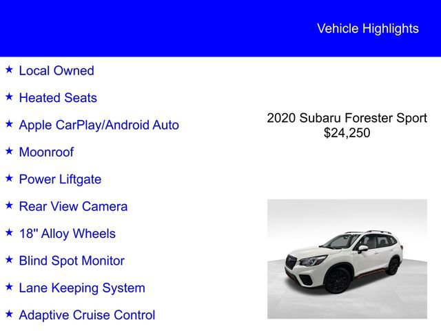 Used 2020 Subaru Forester Sport image 2