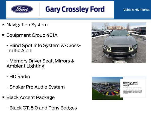 Certified 2017 Ford Mustang GT Premium w/ Equipment Group 401A image 12