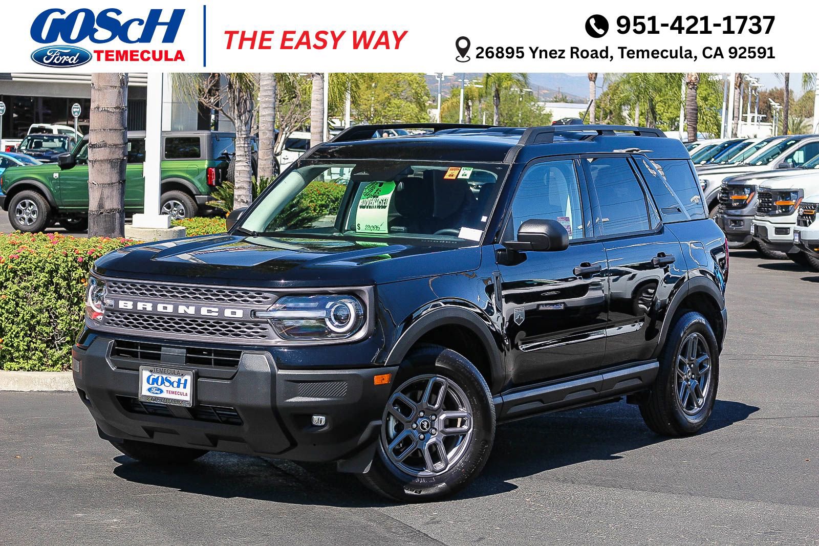 Certified 2025 Ford Bronco Sport Big Bend w/ Convenience Package