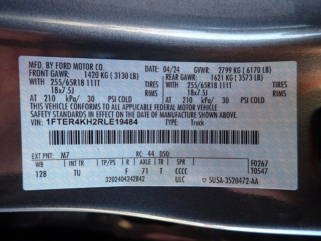 Certified 2024 Ford Ranger Lariat image 23