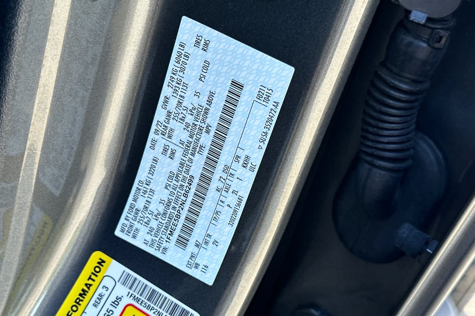 Certified 2022 Ford Bronco Outer Banks AWD/4WD image 29