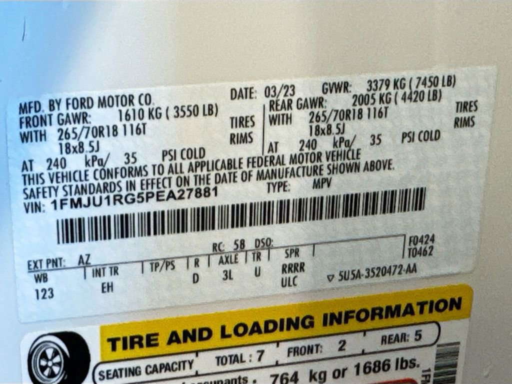 Certified 2023 Ford Expedition Timberline image 24