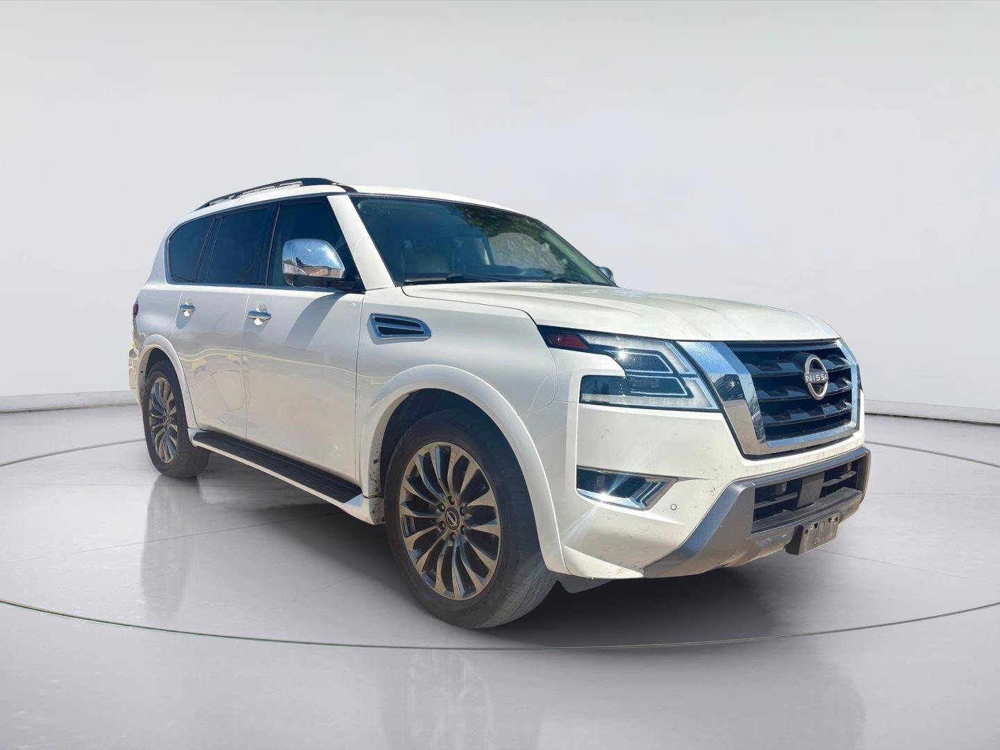 Used 2023 Nissan Armada Platinum w/ Captain's Chairs Package