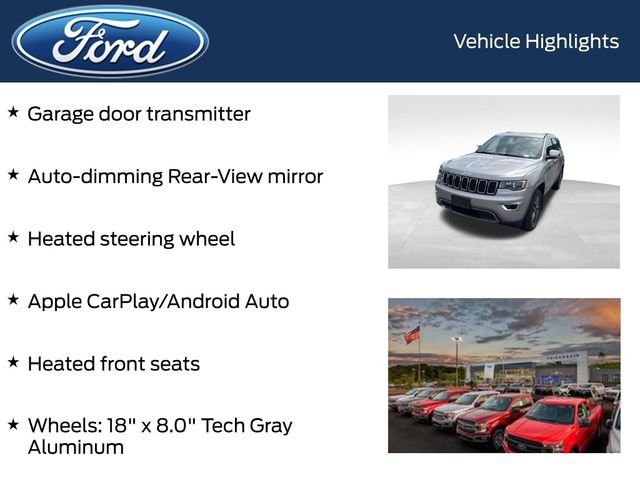 Used 2019 Jeep Grand Cherokee Limited AWD/4WD image 13
