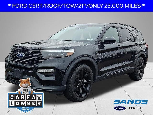 Certified 2023 Ford Explorer ST-Line w/ Class IV Trailer Tow Package