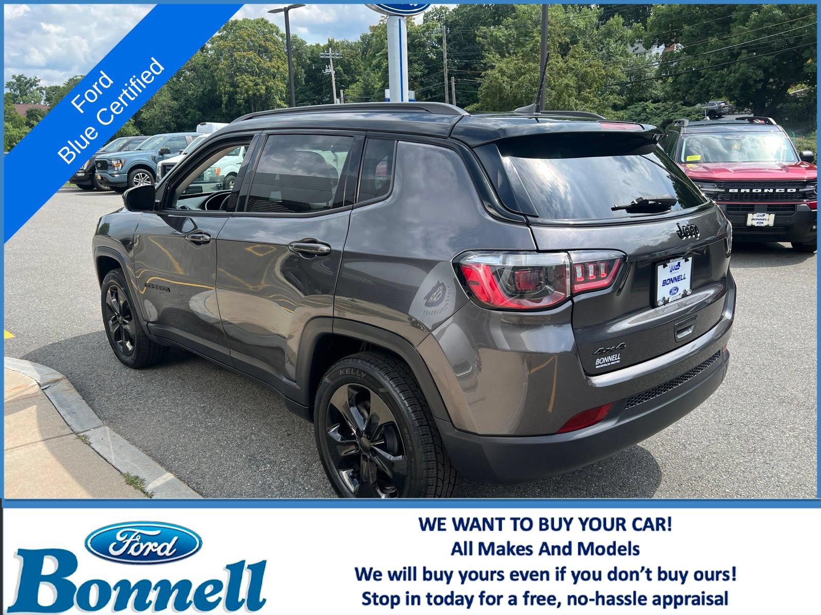 Used 2021 Jeep Compass Latitude w/ Sun and Sound Group AWD/4WD image 4