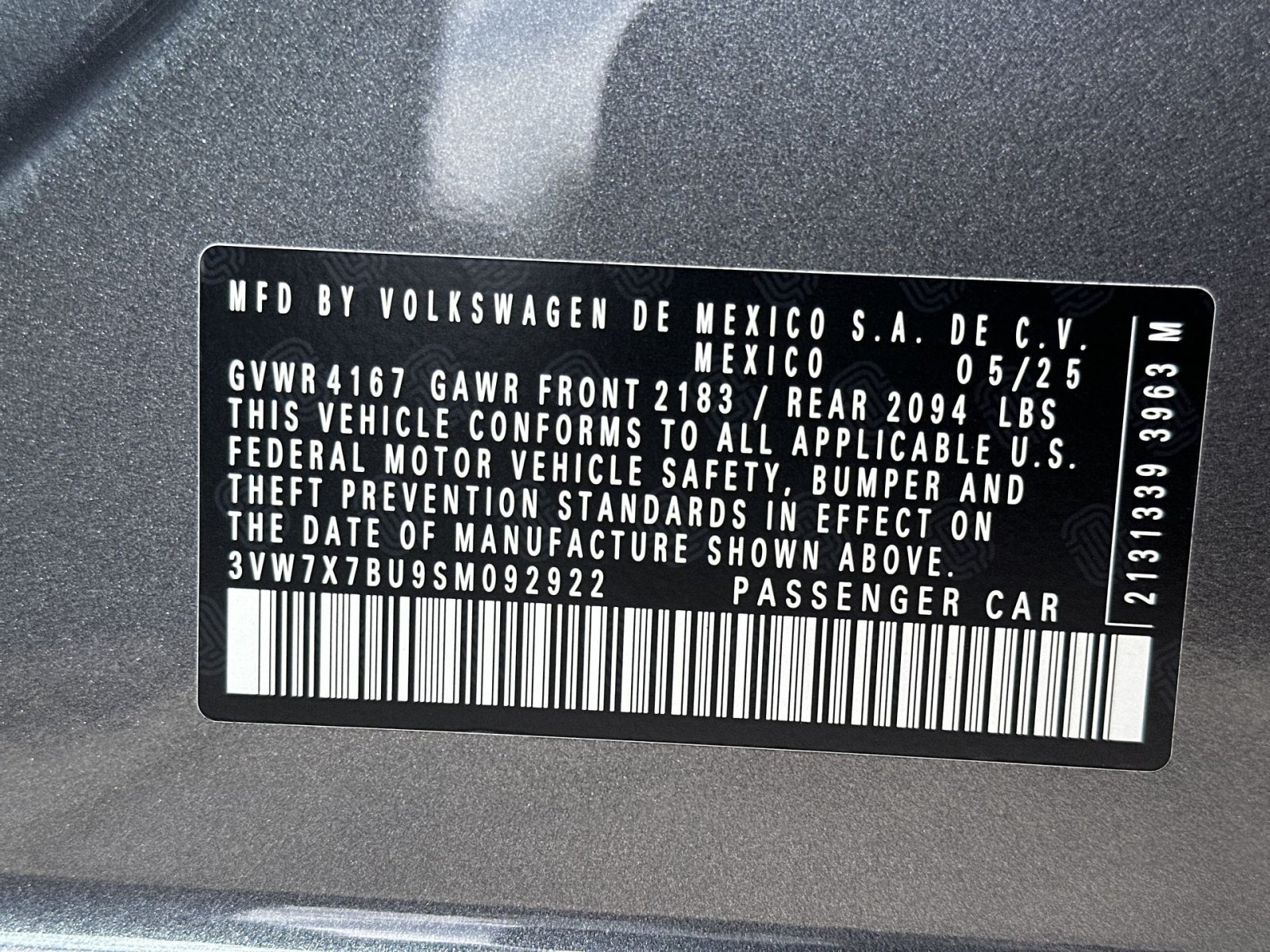 Used 2025 Volkswagen Jetta SE FWD image 37