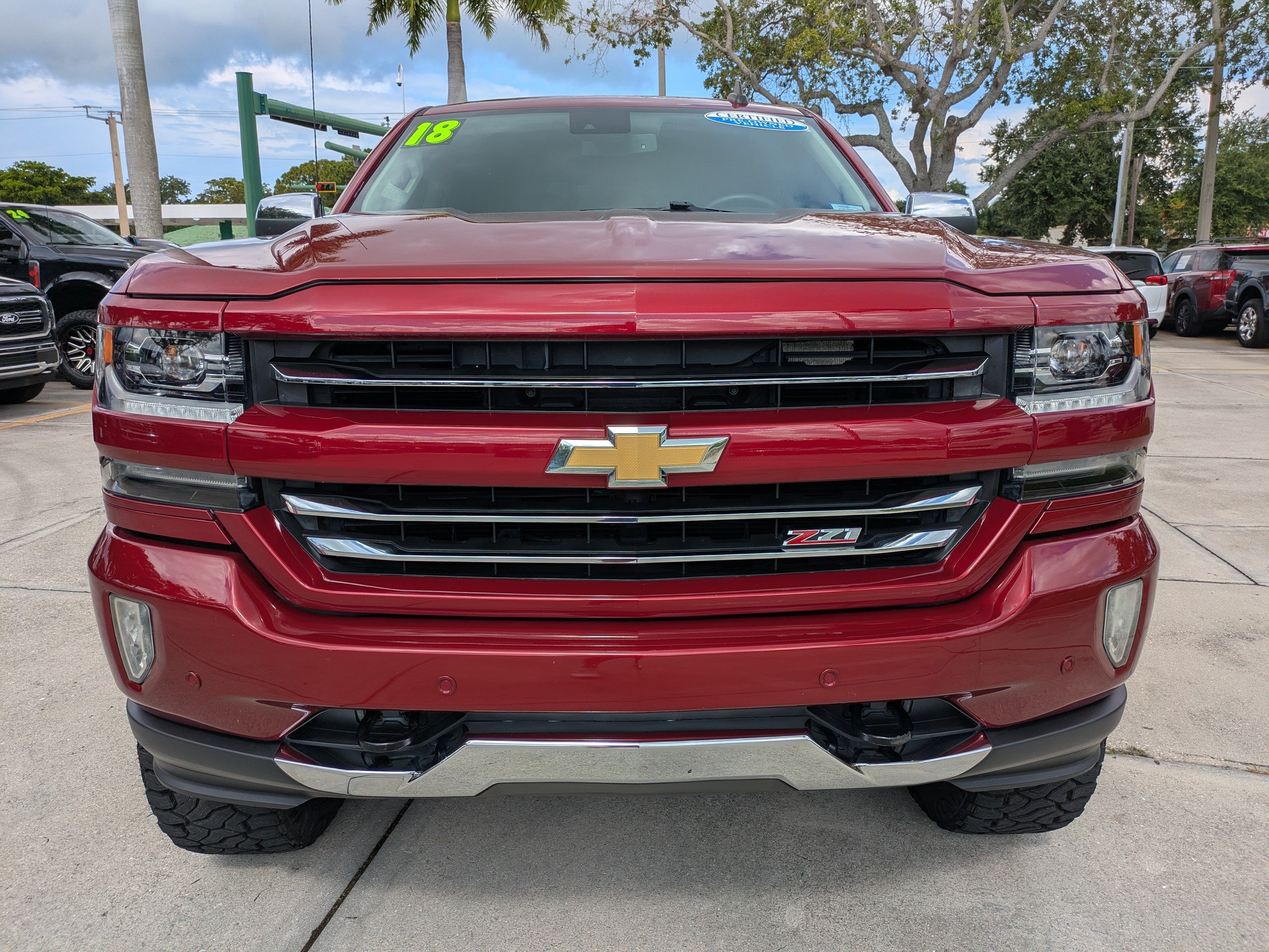 Used 2018 Chevrolet Silverado 1500 LTZ Z71 w/ LTZ Plus Package AWD/4WD image 8