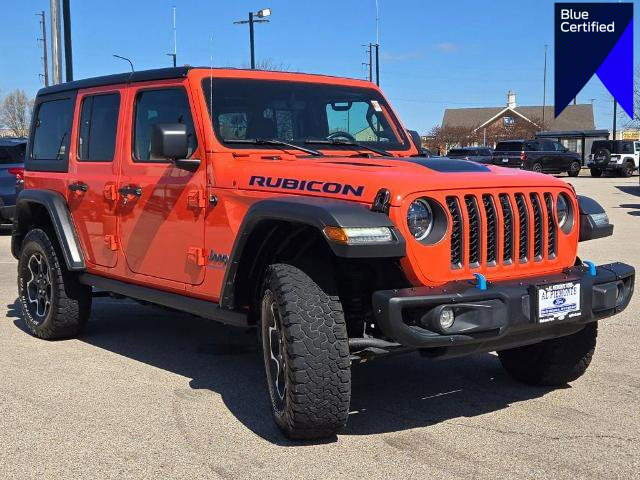Used 2023 Jeep Wrangler Unlimited Rubicon 4xe w/ Steel Bumper Group AWD/4WD image 1