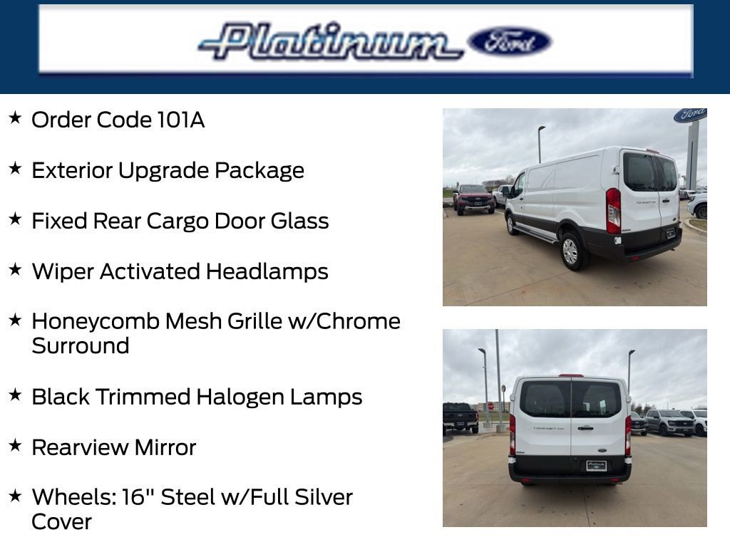 Certified 2024 Ford Transit 250 Base w/ Exterior Upgrade Package image 23