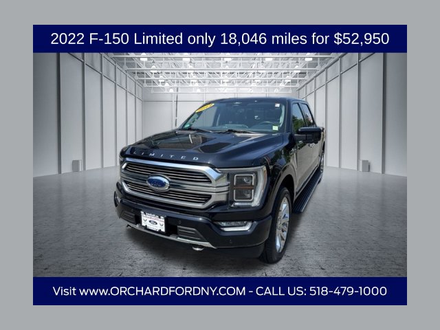 Certified 2022 Ford F150 Limited AWD/4WD 360° Tour