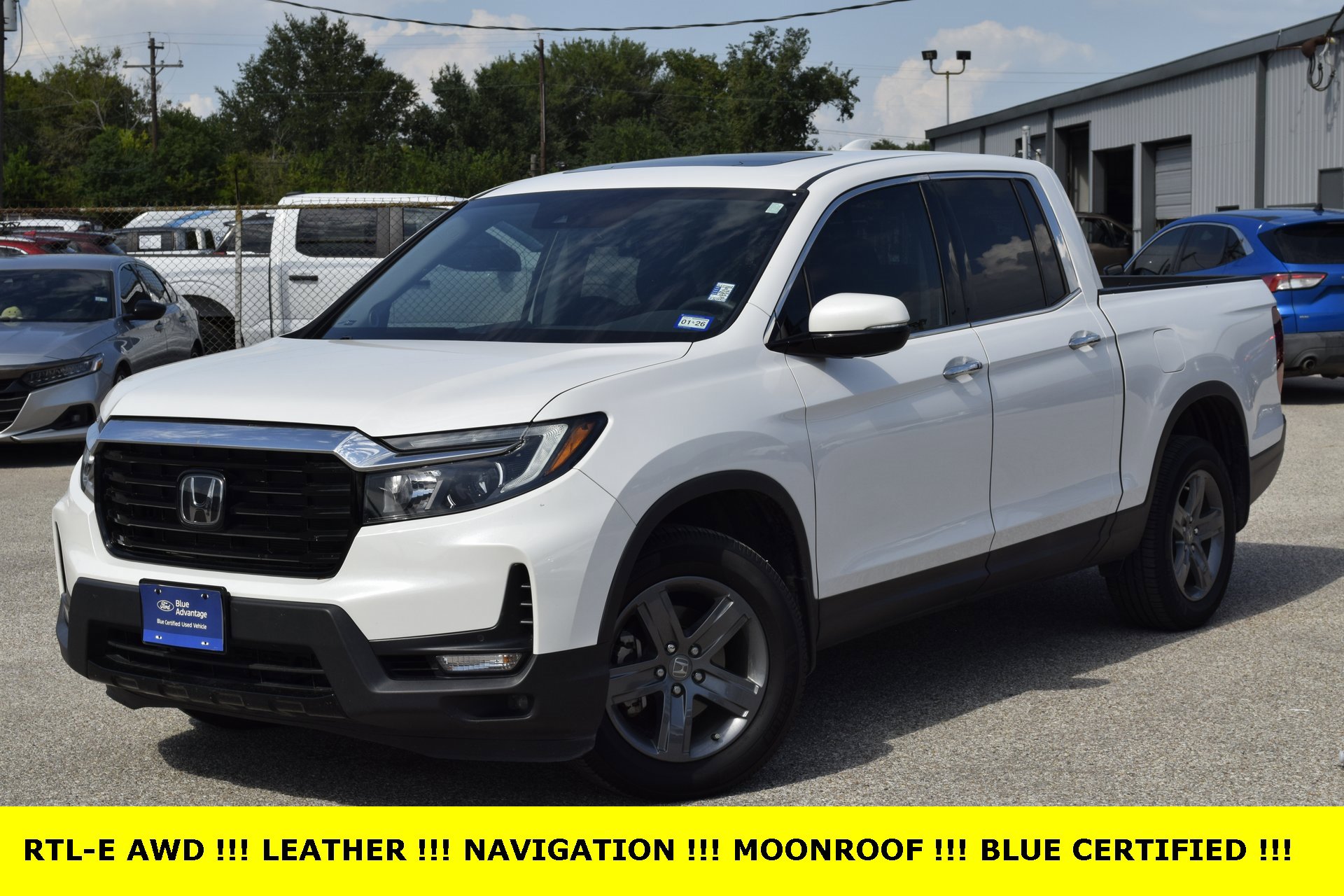 Used 2022 Honda Ridgeline RTL-E