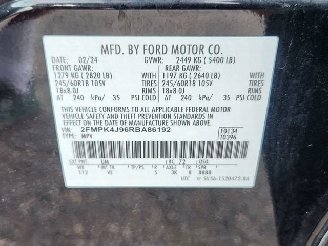 Certified 2024 Ford Edge SEL AWD/4WD image 23