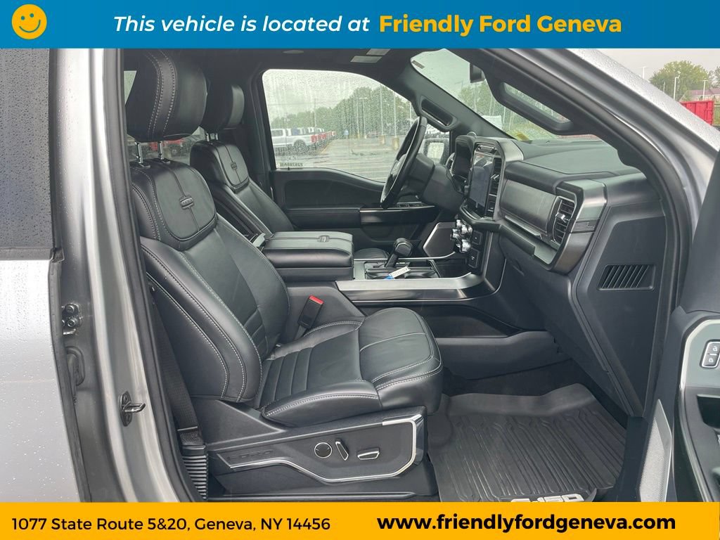 Certified 2023 Ford F150 Platinum w/ Equipment Group 701A High AWD/4WD image 13