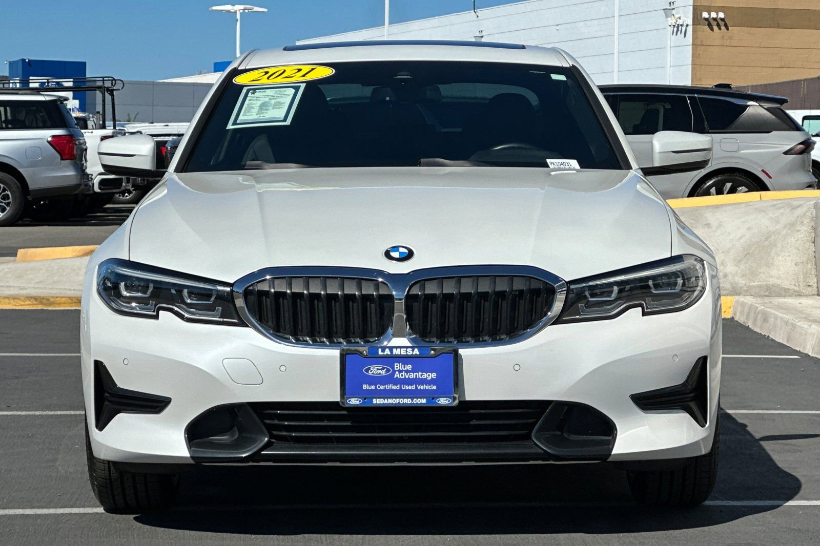 Used 2021 BMW 330e w/ Convenience Package RWD image 8