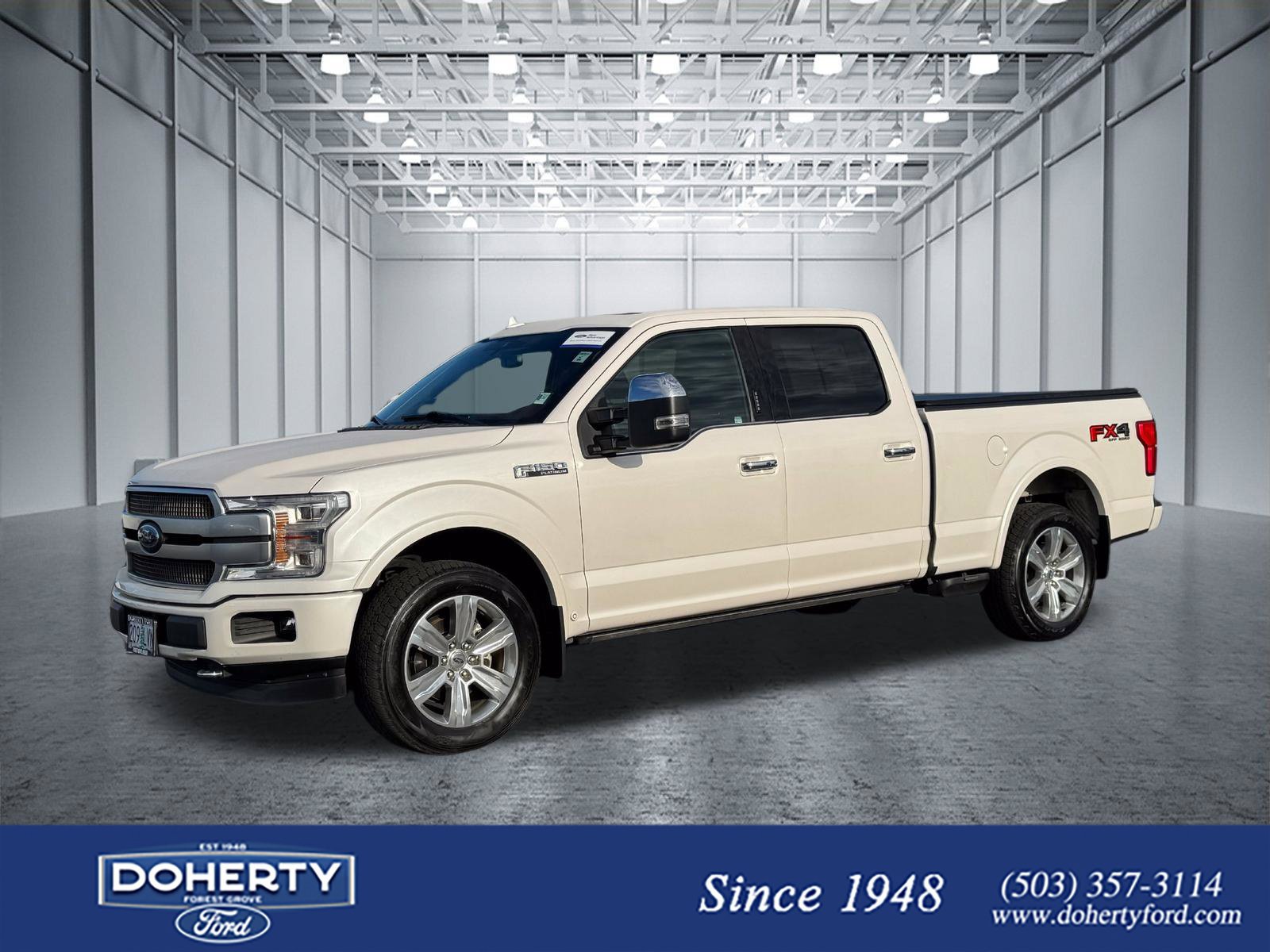Certified 2019 Ford F150 Platinum w/ Equipment Group 701A Luxury