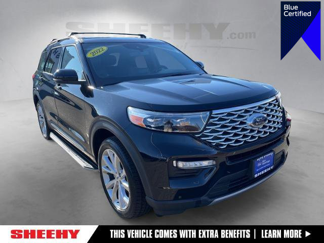 Certified 2022 Ford Explorer Platinum w/ Equipment Group 601A image 1