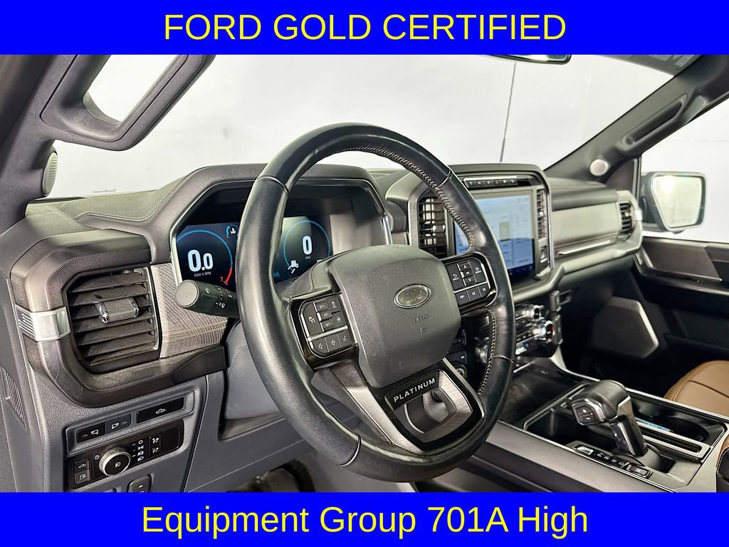 Certified 2023 Ford F150 Platinum w/ Equipment Group 701A High image 9