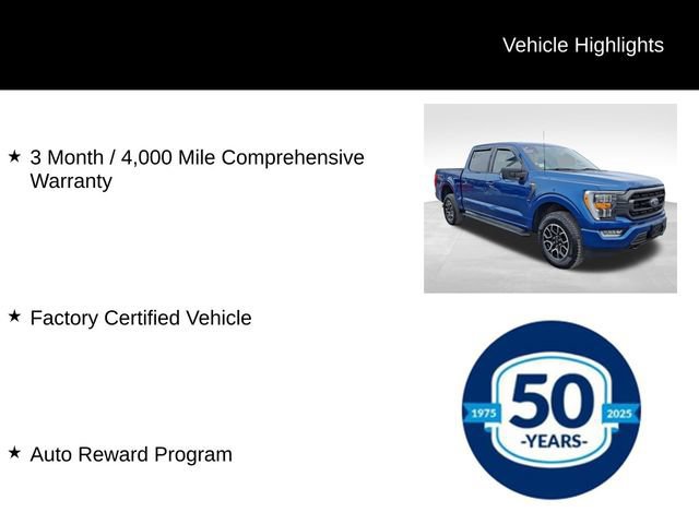 Certified 2022 Ford F150 XLT w/ Equipment Group 302A High image 7