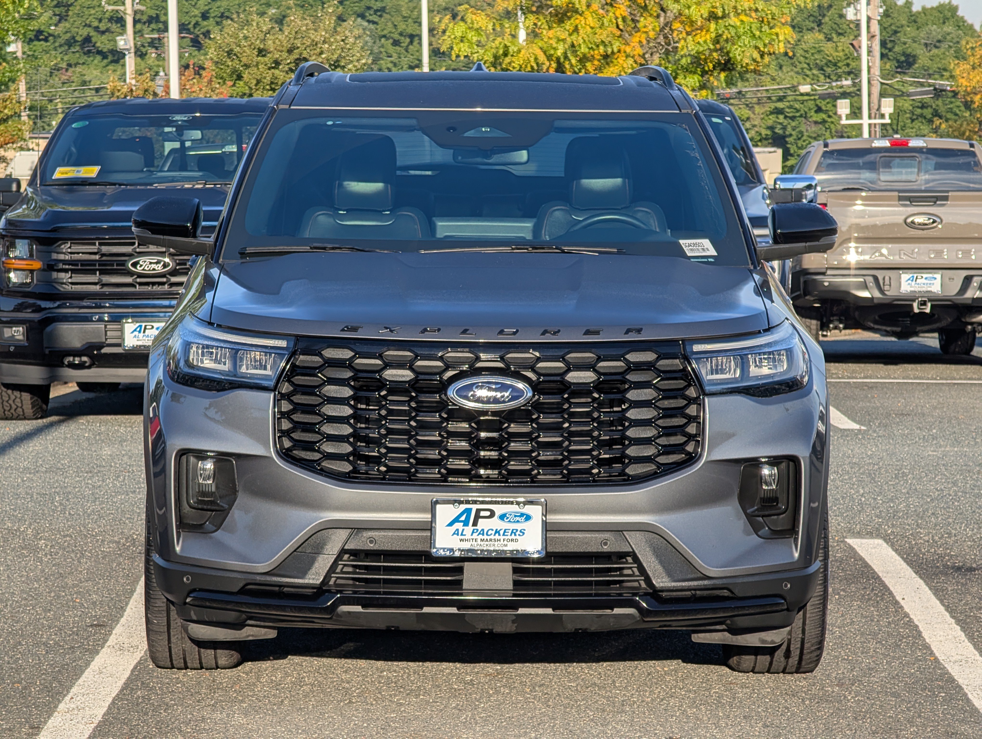 Certified 2025 Ford Explorer ST-Line w/ Premium Package AWD/4WD image 9