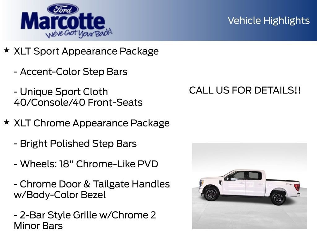 Certified 2023 Ford F150 XLT w/ Equipment Group 302A High image 17