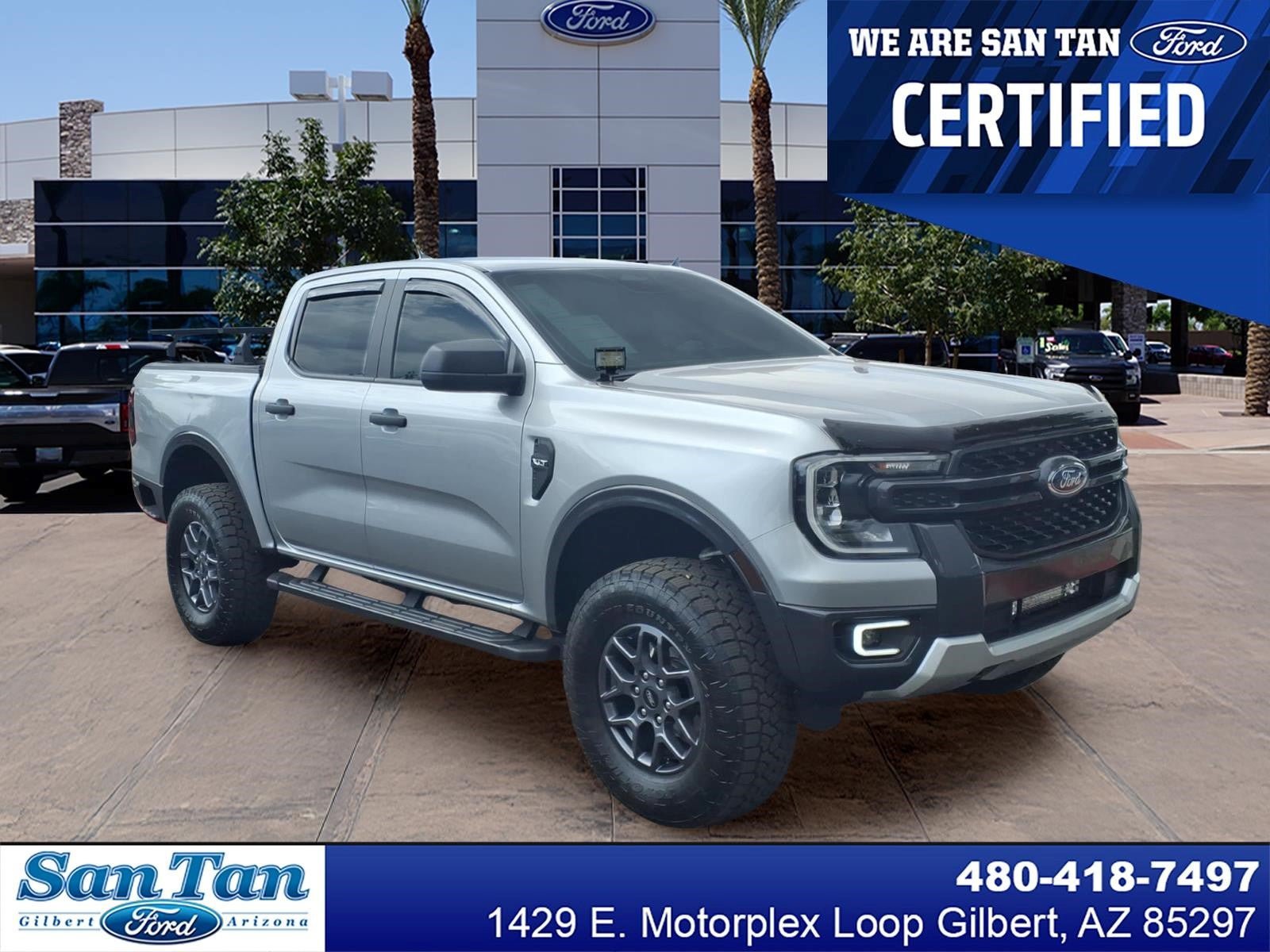 Certified 2024 Ford Ranger XLT w/ FX4 Off-Road Package
