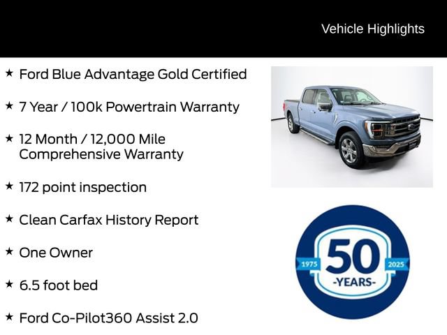 Certified 2023 Ford F150 Lariat w/ Equipment Group 502A High AWD/4WD image 6