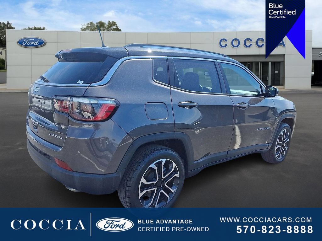 Used 2022 Jeep Compass Limited AWD/4WD image 4