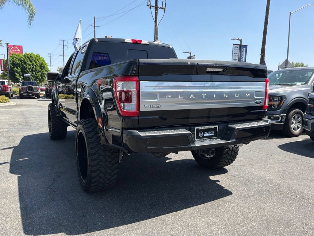 Certified 2021 Ford F150 Platinum w/ Equipment Group 701A High AWD/4WD image 8
