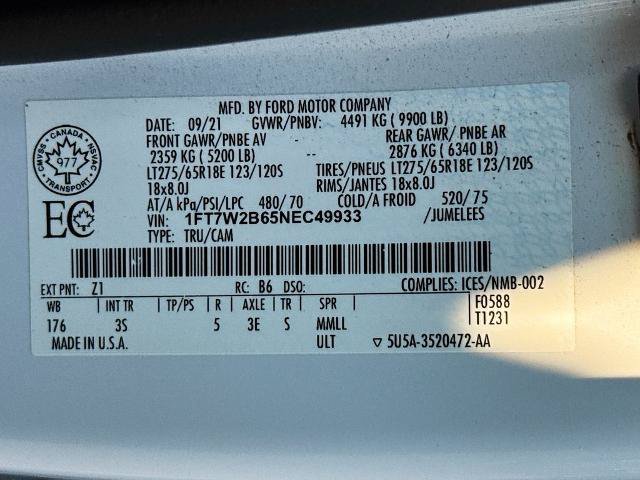 Certified 2022 Ford F250 XLT w/ XLT Value Package AWD/4WD image 23
