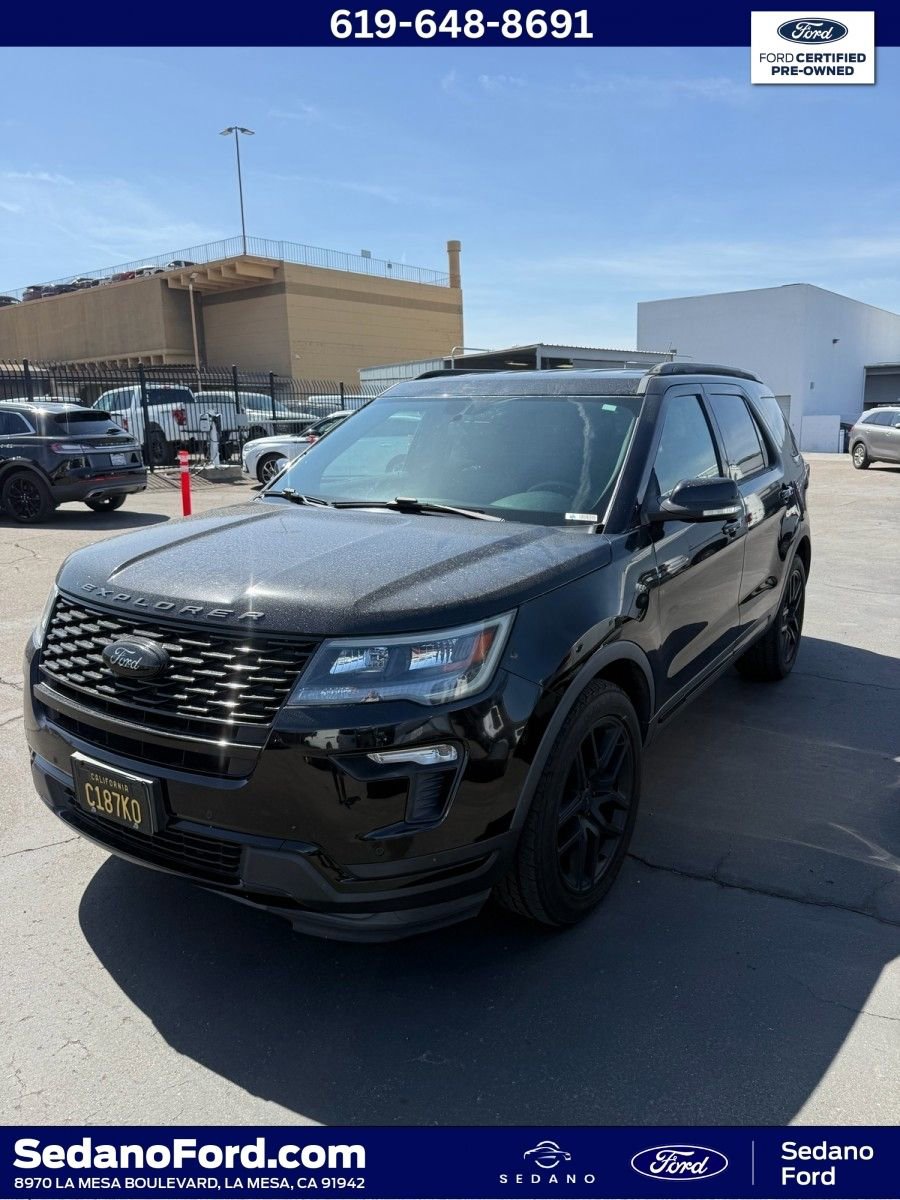 Certified 2018 Ford Explorer Sport AWD/4WD video 1