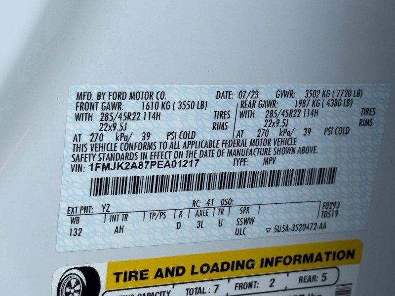 Certified 2023 Ford Expedition Max Limited AWD/4WD image 33