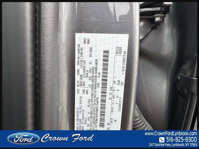 Certified 2022 Ford F150 XLT w/ Equipment Group 302A High image 17