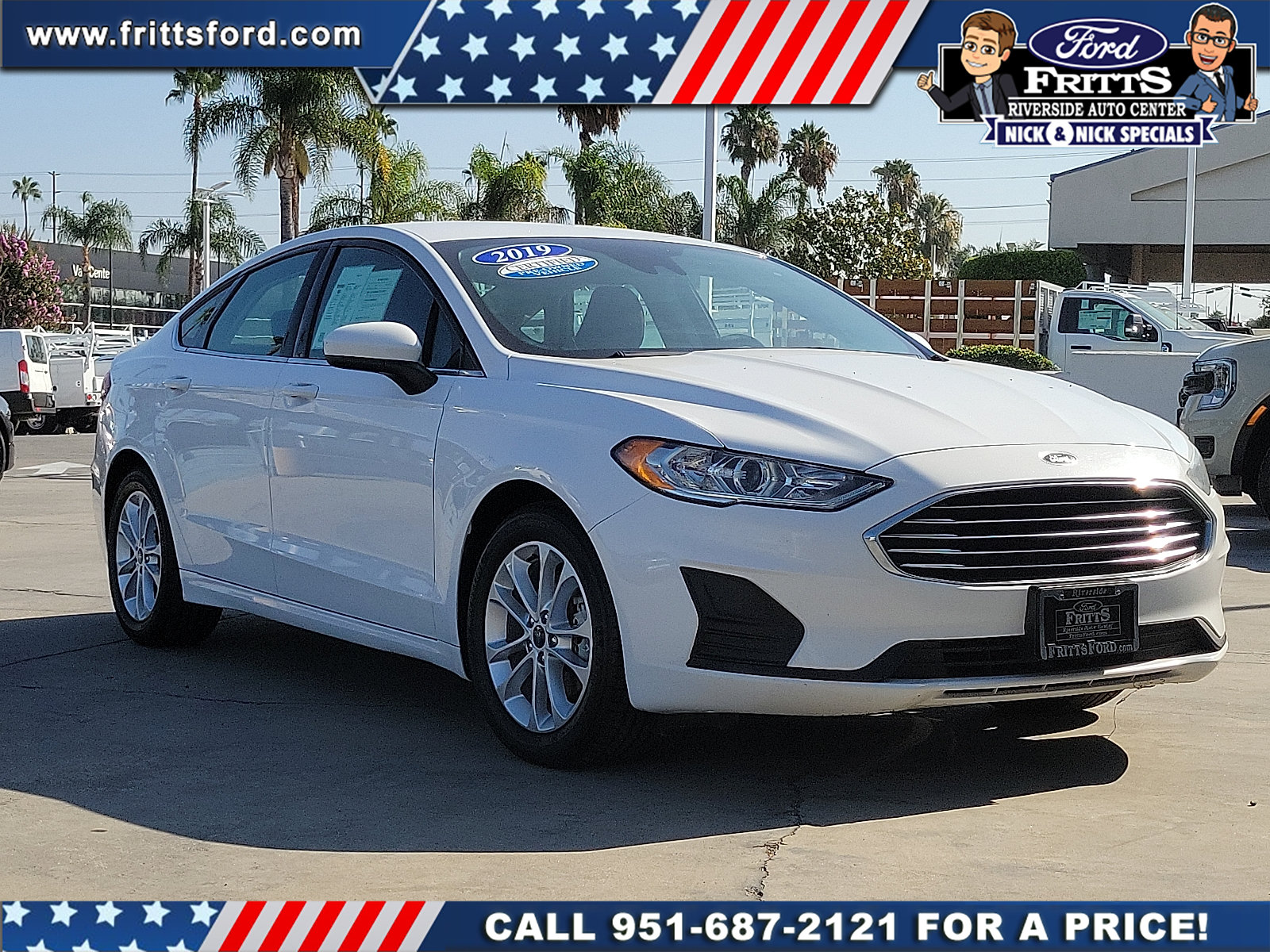 Certified 2019 Ford Fusion SE FWD image 20