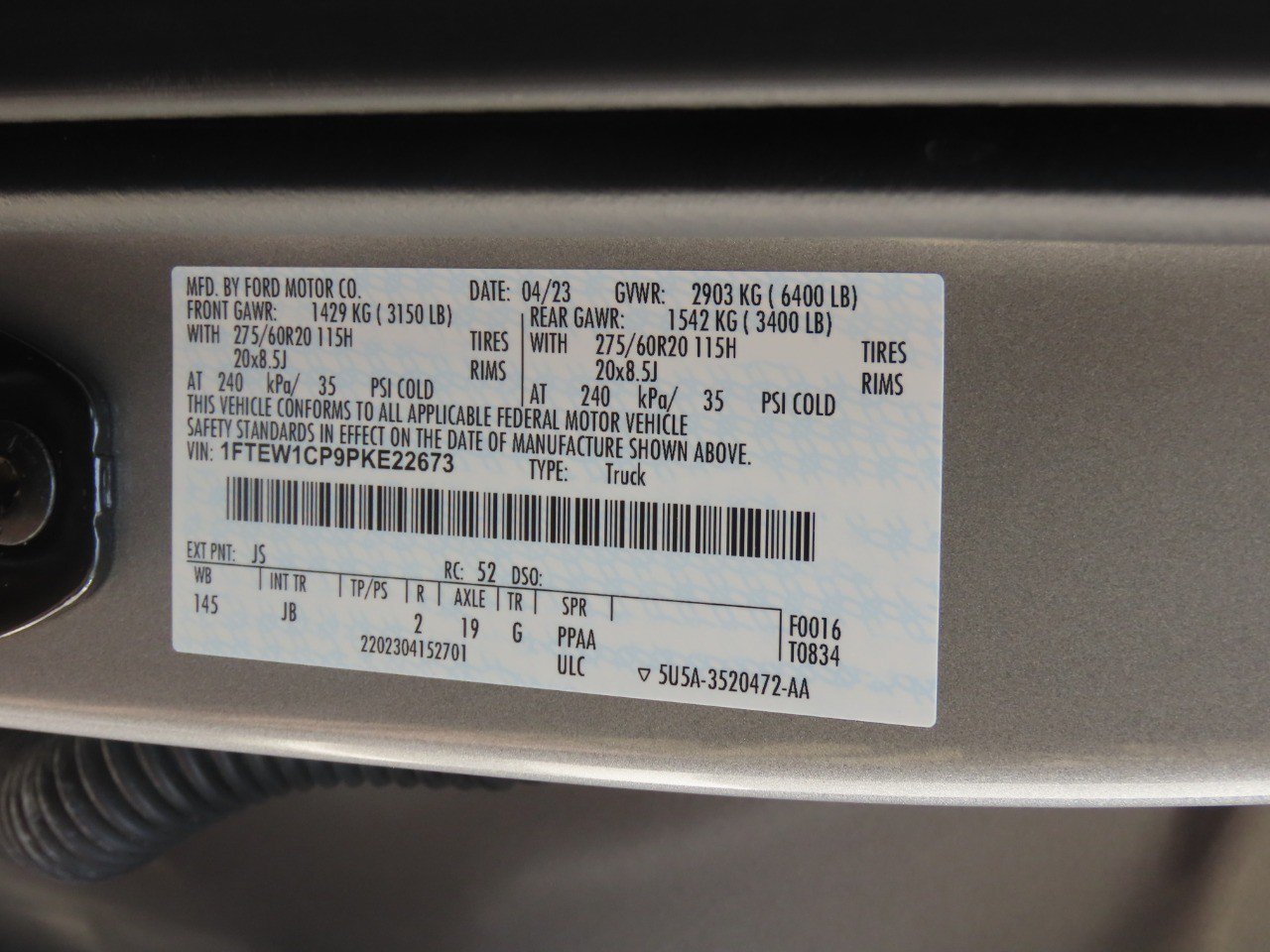 Certified 2023 Ford F150 XL w/ STX Appearance Package RWD image 29