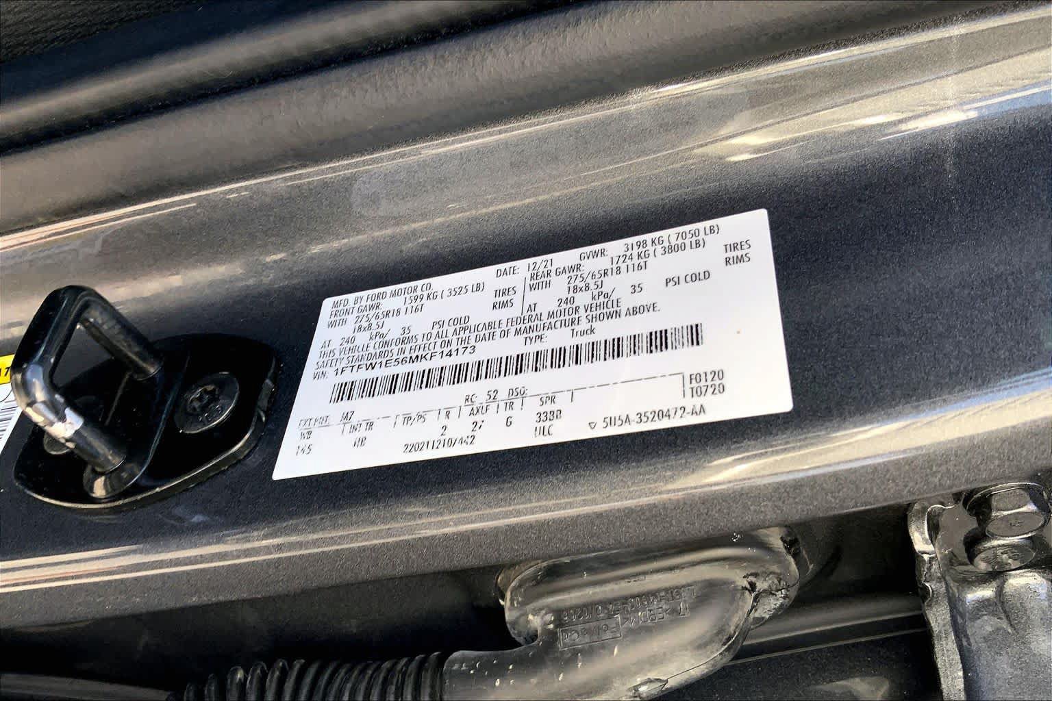 Certified 2021 Ford F150 Lariat AWD/4WD image 33