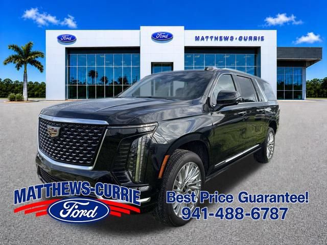 Used 2025 Cadillac Escalade ESV Premium Luxury w/ LPO, Floor Liner Package