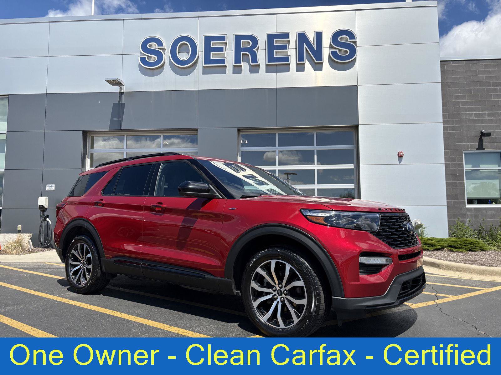 Certified 2023 Ford Explorer ST-Line w/ Class IV Trailer Tow Package AWD/4WD image 1