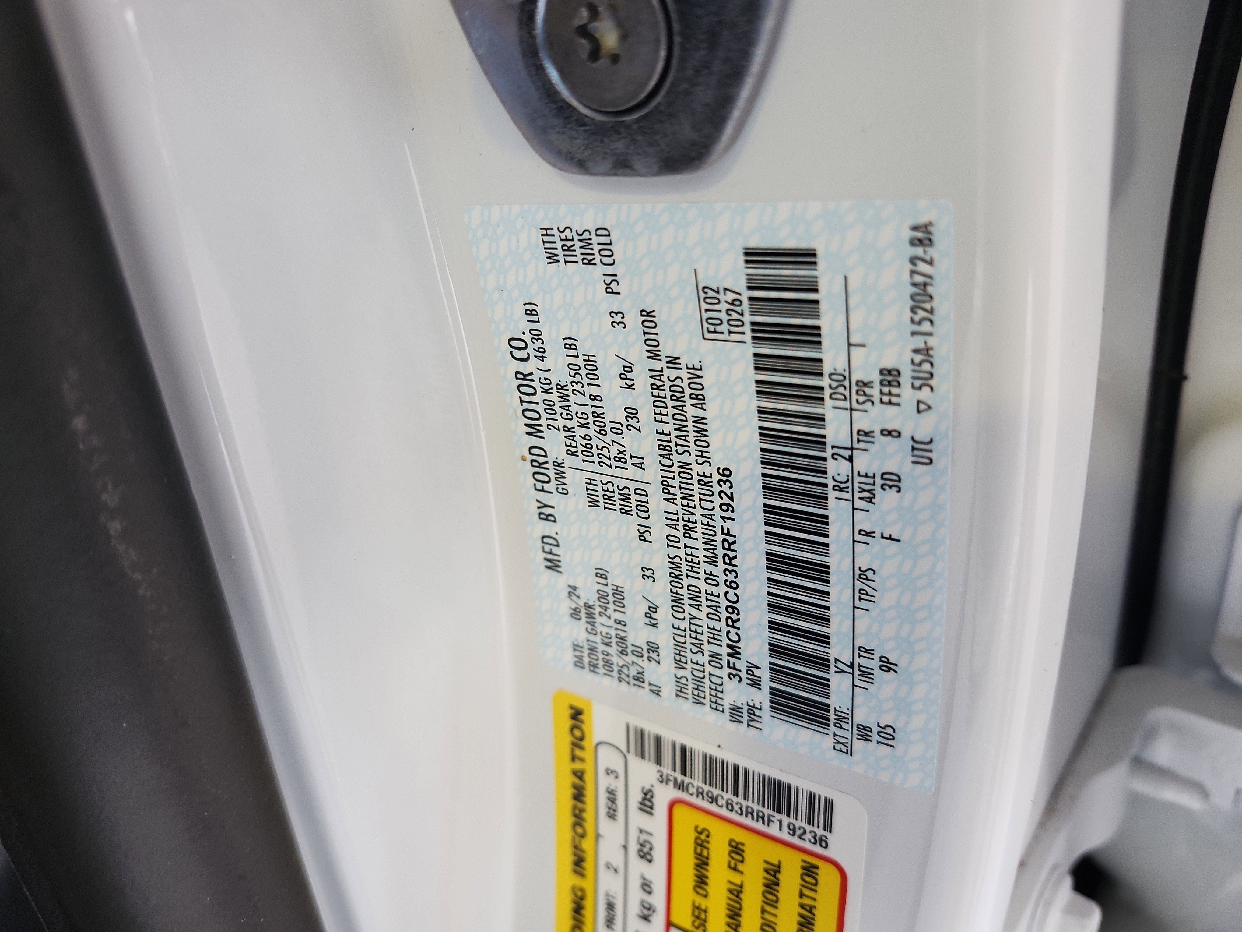 Certified 2024 Ford Bronco Sport Outer Banks w/ Tech Package image 26