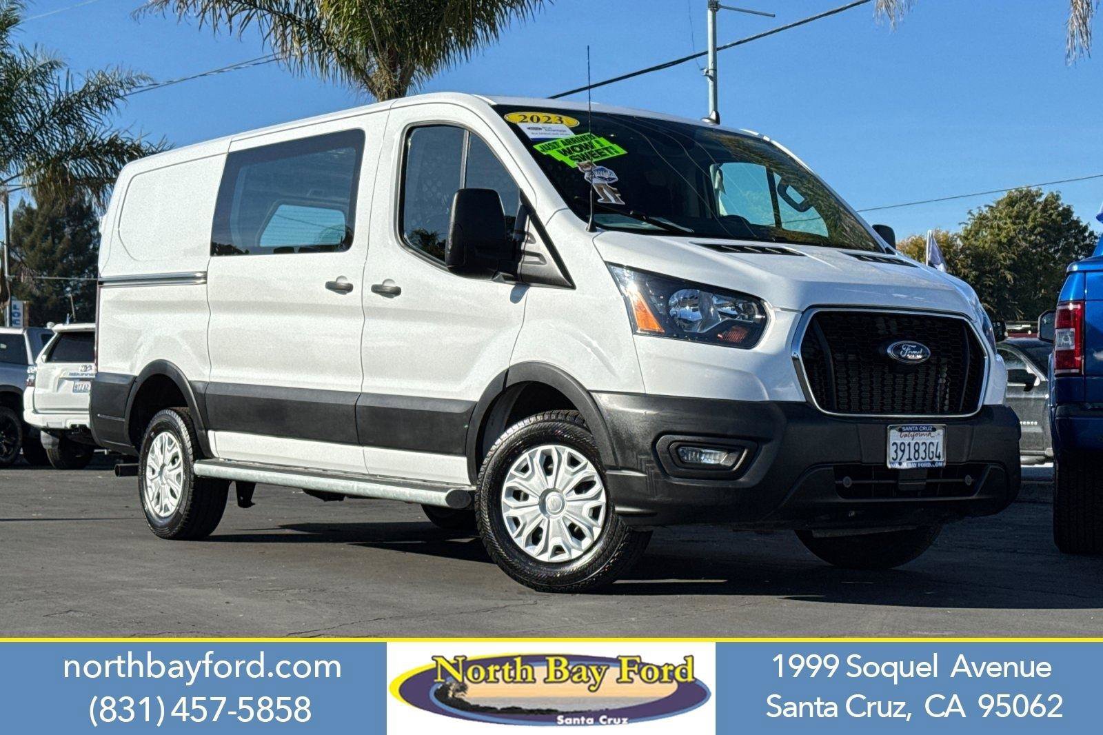 Certified 2023 Ford Transit 250 Low Roof w/ Exterior Upgrade Package image 1