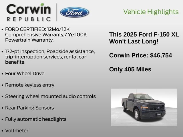 Certified 2025 Ford F150 XL image 10