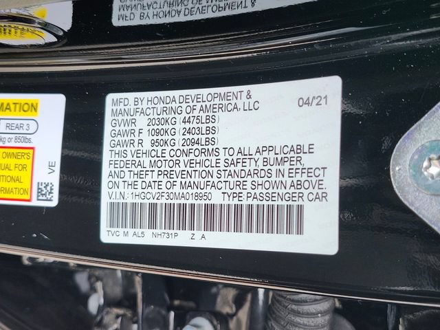 Used 2021 Honda Accord Sport image 34