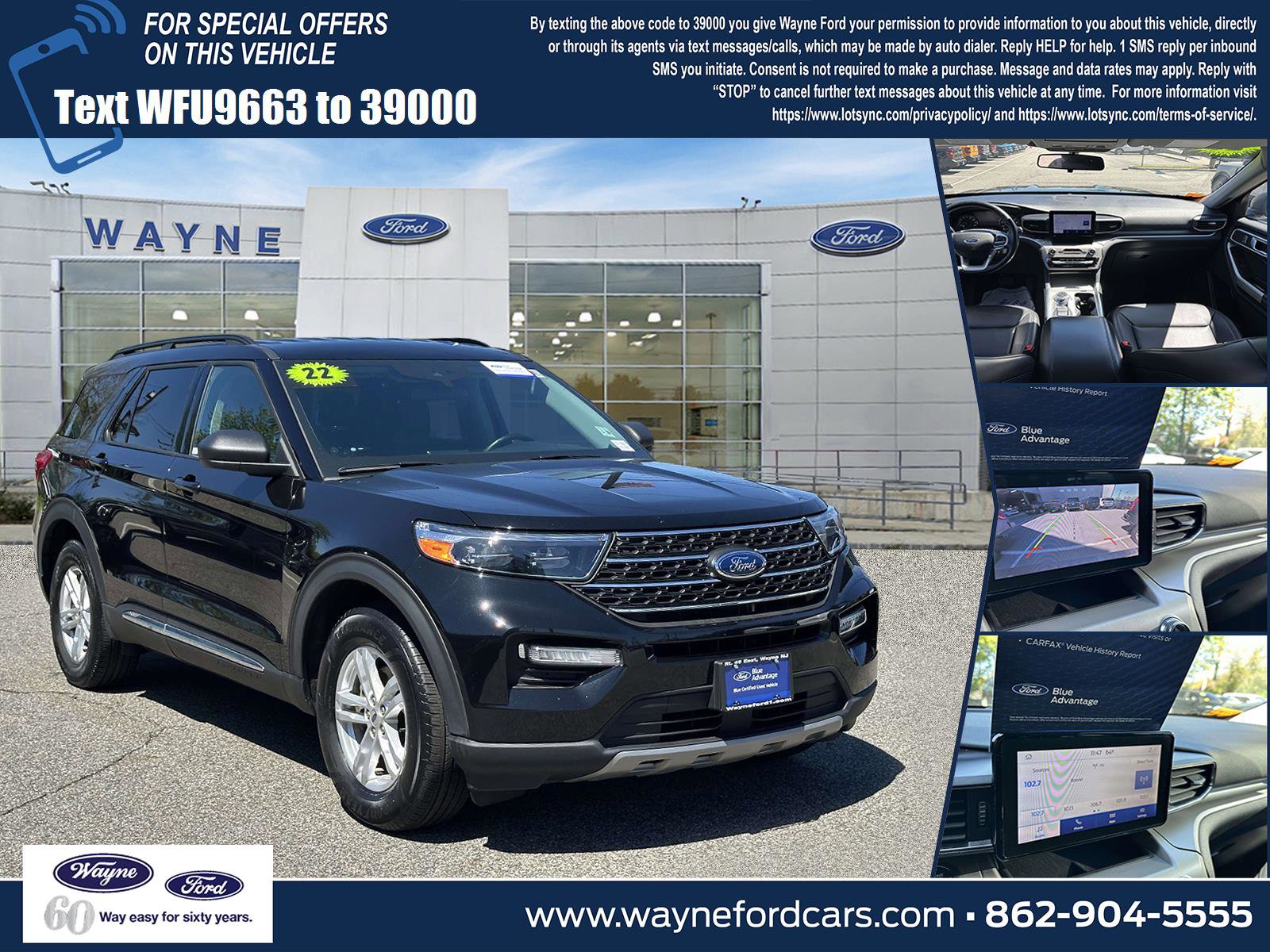 Certified 2022 Ford Explorer XLT w/ Equipment Group 202A