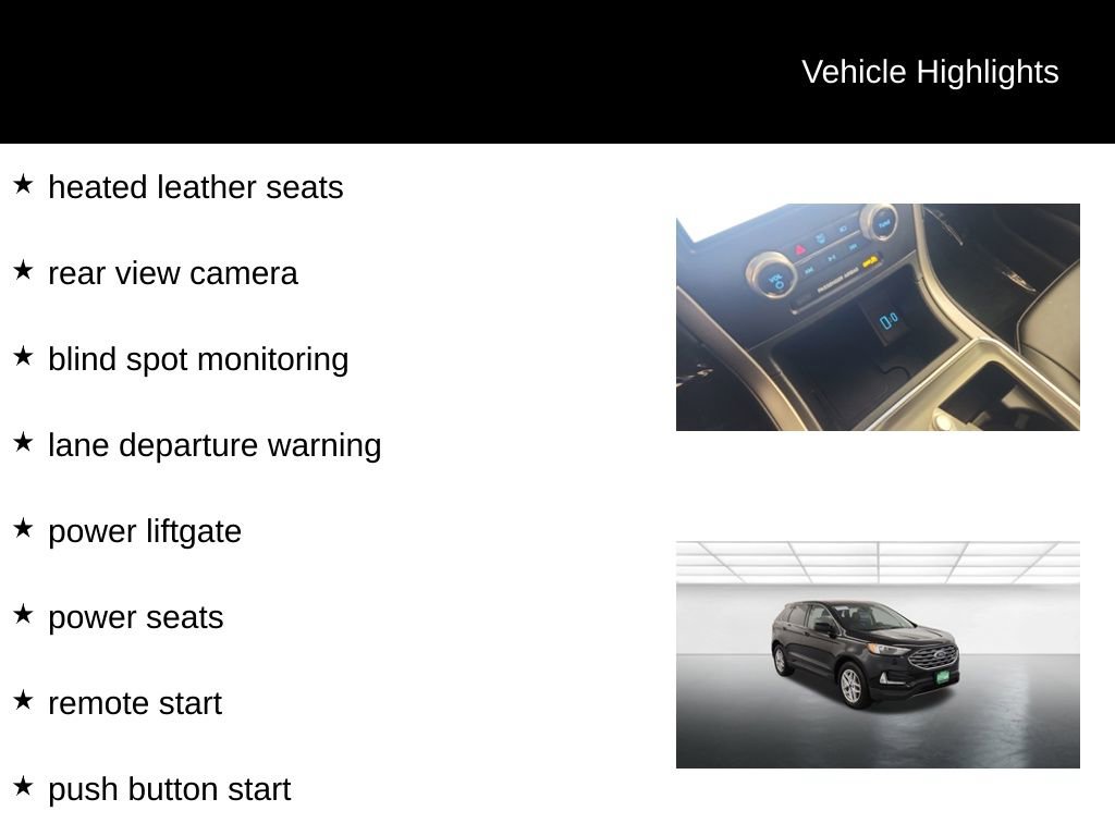 Certified 2022 Ford Edge SEL w/ Convenience Package image 11