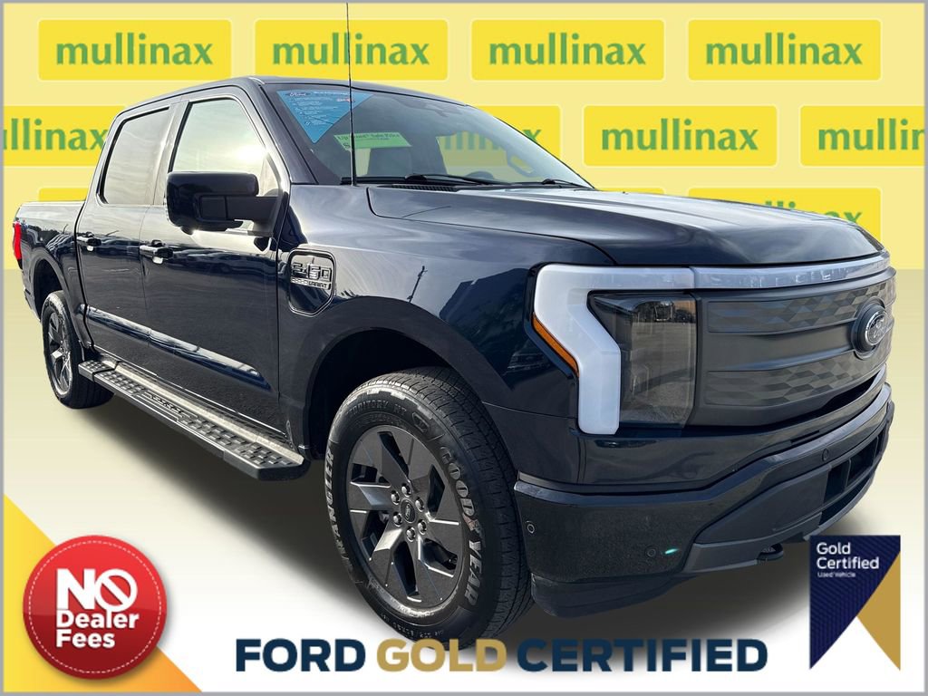 Certified 2023 Ford F150 Lightning Lariat w/ Equipment Group 511A High